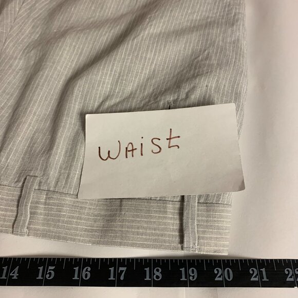 Calvin Klein Mens Suit Jacket SZ XL Pants 40X30 100% Linen Beachy Preppy Summer - Picture 12 of 14